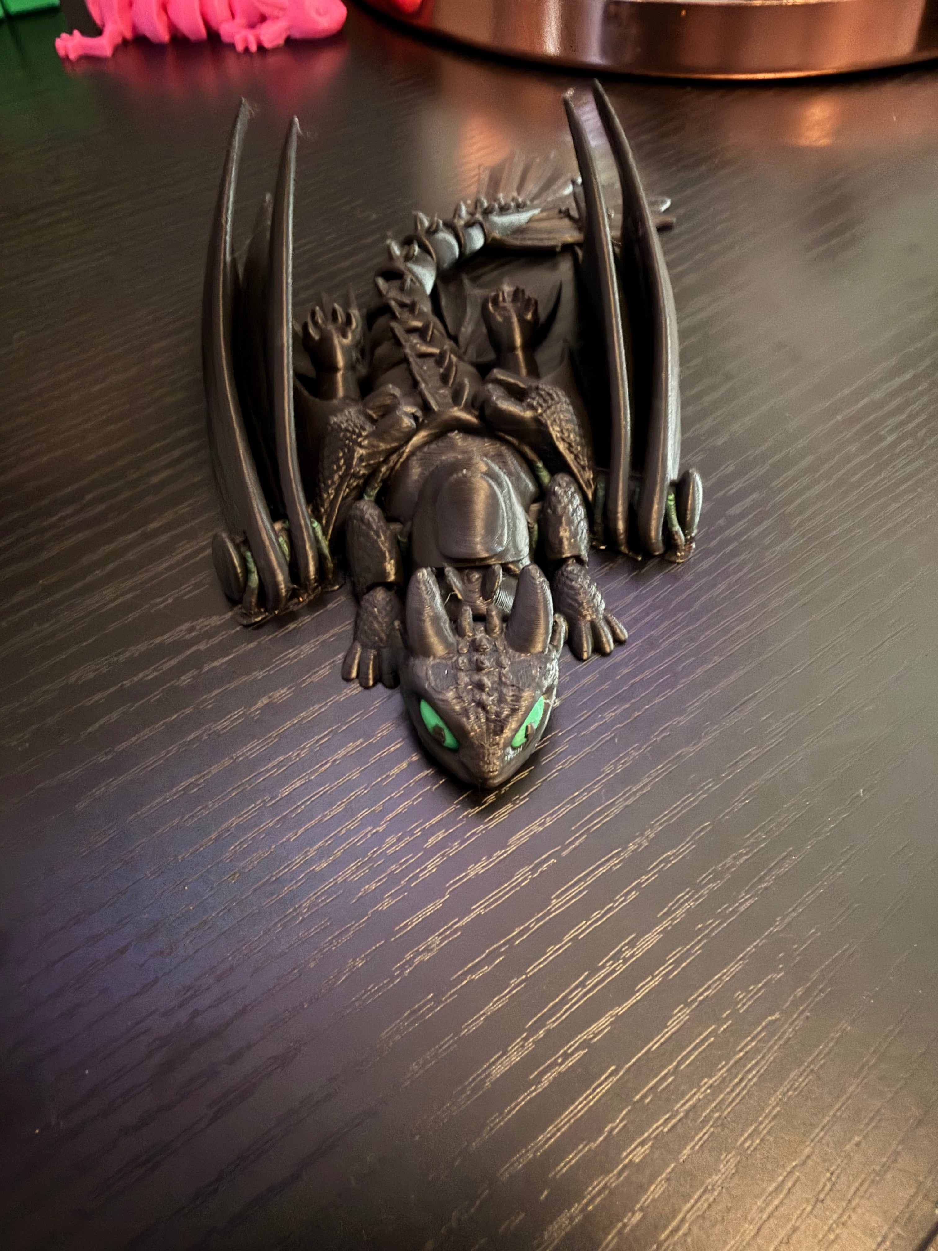 Toothless fidget toy